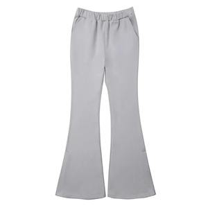 Pantalones acampanados retro para mujer, pantalones ajustados clásicos, estilo lápiz, ajuste holgado, ropa de trabajo con cordón, ropa de fiesta acampanada, pantalones acampanados para discotecas - Product Image 2