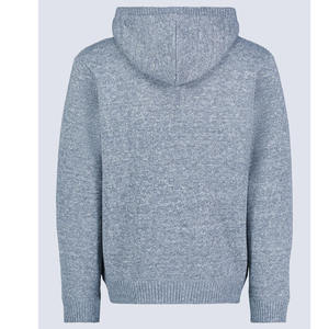 Veste d'automne décontractée chaude à capuche Sherpa en polaire brodée pour hommes - Product Image 6