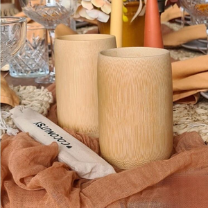 ถ้วยชาไม้ไผ่แบบทำมือถ้วยชาแบบยั่งยืนโลโก้แกะสลักด้วยเลเซอร์ออกแบบได้ตามต้องการรูปแบบงานฝีมือจากเวียดนาม - Product Image 5