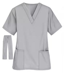 2025 Haute Qualité-Uniformes Unisexe Scrub Set à Vendre-Nurse Scrubs-Vêtements de gommage médical en gros Taxes les plus bas - Product Image 2