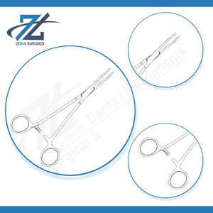 Fórceps de arteria Moynihan mordazas semidentadas curvas de 145mm, junta de caja, abrazadera hemostática quirúrgica, instrumento de acero inoxidable - Product Image 4