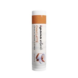 Ipana Natural <b>Lip</b> Balm with Vitamin E Moisturizing Chai Latte Flavor 50pk Made in Canada - Product Image 1