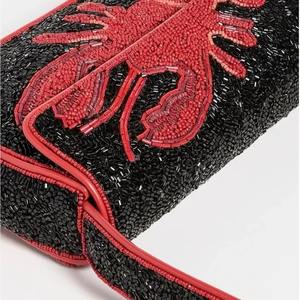 Handmade Beaded <b>Boho</b> style Shoulder bags, Beaded Staud bags, Beaded shoulder bags, beaded <b>Handbags</b> - Product Image 6