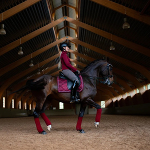 Envolturas de polo de caballo de lana suave, vendaje lavable para entrenamiento de soporte de piernas y prevención de lesiones, envolturas de polo duraderas OEM - Product Image 6