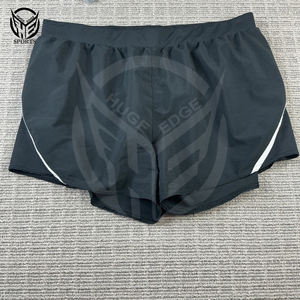 Shorts de Yoga Transpirables con Bordado y Control de Abdomen para Mujer, Ropa Deportiva para Gimnasio - Product Image 1
