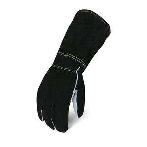 ถุงมือเชื่อมหนังหนาแบบสั่งทำถุงมือป้องกันงานกันลื่นระบายอากาศได้ดีฟังก์ชั่นป้องกันไฟ - Product Image 3