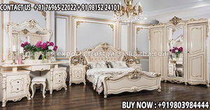 Armario de Madera Maciza de Teca con Acabado Natural, Estilo Europeo Tradicional, Tallado a Mano por Diseñadores, para Dormitorio de Villa de Gran Maestro - Product Image 6