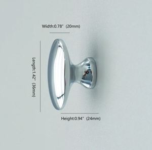 Oval Solid Brass <b>Door</b> <b>Knobs</b> Pull Cabinet Drawer for Home Dresser <b>Door</b> Cabinet Furniture <b>Decorative</b> Kitchen Wardrobe Handle <b>Knobs</b> - Product Image 3