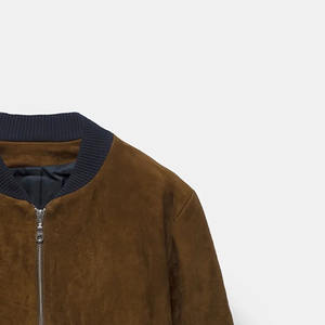 แจ็กเก็ตนักบินสำหรับผู้ชายและผู้หญิงน้ำหนักเบาสีทึบระบายอากาศได้ดีสำหรับฤดูหนาว - Product Image 4