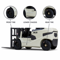 Forklift Listrik 1,5-3 Ton dengan Baterai Asam Timbal, Ban Pneumatik, Operasi Duduk, GY GY11-029, Penggeser Samping Listrik