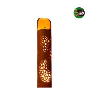 Lámpara colgante de bambú artesanal diseño ecológico artístico iluminación excepcional para hogares restaurantes resorts y decoración interior moderna - Product Image 1