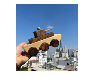 El fabricante de Vietnam suministra juguetes de coche de madera para niños, productos educativos hechos a mano con opciones de logotipo personalizado - Product Image 1