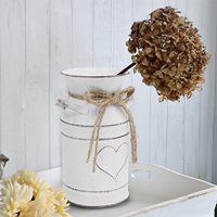 Vase en or pour centre de table de mariage Vases en métal trompette pour décor de table de mariage Arrangement floral 5.2Lx5.2Wx22 "H pouces