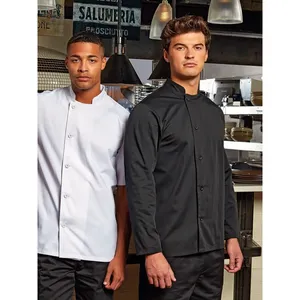 Veste de chef essentielle à manches longues, outils de cuisine, articles de cuisine - Product Image 3