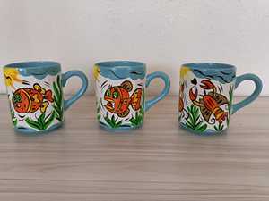 DAFNI <b>BIG</b> PAZAR Custom 3D Relief Ceramic Mug Handmade Hand Painted Cute Fruit Design Dishwasher Safe Gift Box - Product Image 6