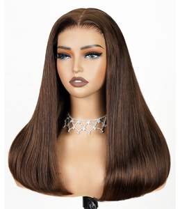 Peluca de Cabello Indio Remy de Primera Calidad Invisible Perfection, Trama Única, Super Doble Trama, Encaje 360 Pre-Adherido con Aspecto de Cabello Real - Product Image 2