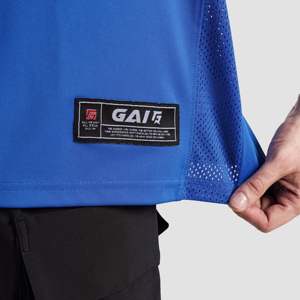 Camiseta Deportiva Power Play Azul Rey Talla XL de Poliéster Estampada de Manga Corta y Pantalón con Logotipo Cosido - Product Image 6