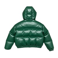 Chaqueta de Invierno Acolchada con Capucha, Personalizada con Logotipo, para Hombre, Talla Grande, Transpirable, Resistente al Viento, Estilo Universitario