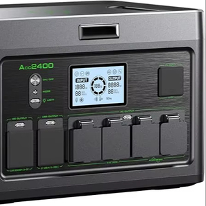 Ready to Shpped <b>Solar</b> <b>Generator</b> 2400W Portable <b>Power</b> Station, 1843Wh UPS Home Battery Backup, LiFePO4 Battery Supply - Product Image 1