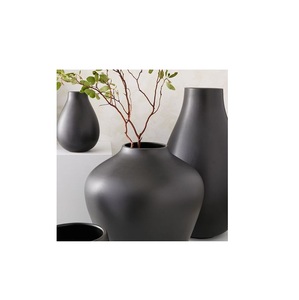 Metal Decorative Table <b>Top</b> Vase With <b>Reflective</b> Surface To Brighten Living Rooms Dining Rooms And Entryways Instantly - Product Image 5