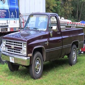 1984 CHEV ROLET SILVERADO 4X4/1964 Ch evrolet C10 Pickup Truck/Che vrolet K10 Silverado <b>For</b> <b>Sale</b> Is Square And Shiny - Product Image 2