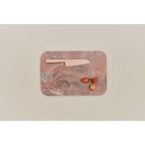 Lujosa tabla de cortar de mármol hecha a mano con detalles modernos, perfecta para regalar o actualizar su propia cocina - Product Image 3