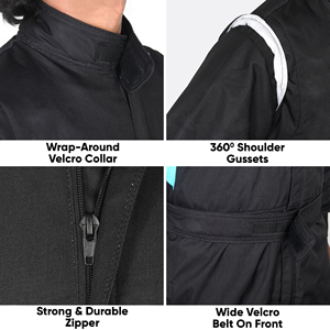 ชุดแข่งรถโกคาร์ท cik/fia Level 2แบบมืออาชีพกันน้ำพิมพ์ซับลิเมชันชุดโกคาร์ทแบบปรับแต่งได้ - Product Image 4