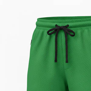 Pantalones Cortos de Pana Urbanos con Corte Holgado, Cintura Alta, Color Sólido - 100% Poliéster, Comodidad y Estética Moderna - Product Image 3