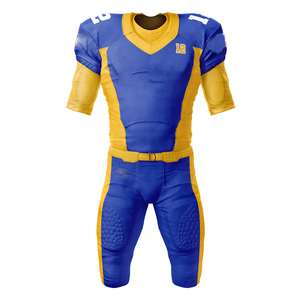 Nuevo Uniforme de Fútbol Americano 2025 de Alta Calidad OEM, 100% Poliéster, Color Sólido Personalizable, Conjuntos Antibacterianos - Product Image 6