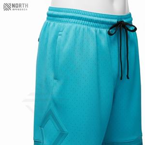 Shorts de sport en mesh avec logo personnalisé, shorts d'entraînement en gros, shorts d'entraînement personnalisés pour hommes, shorts de sport de fitness, shorts de sport en mesh de haute qualité - Product Image 4