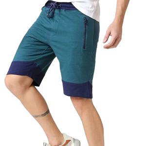 กางเกงขาสั้นผ้า100% สำหรับผู้ชายกางเกงขาสั้นผ้าคอตตอนสำหรับออกกำลังกายวิ่งออกกำลังกาย - Product Image 1