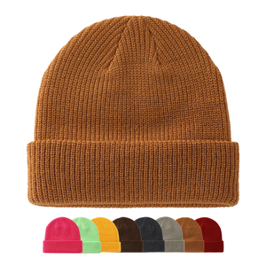 Mode en gros diamant Beanie Logo personnalisé tricoté Jacquard hiver Skully couleurs colorées séchage rapide léger unisexe - Product Image 1