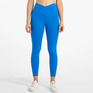 Mallas de Yoga con cintura elástica, mallas con tinte de corbata para mujer, pantalones elásticos suaves a la moda para gimnasio, Yoga y trajes informales - Product Image 4