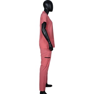 Conjuntos de uniformes de enfermera Blaze Fight personalizables, uniformes de manga corta para personal médico, ropa de hospital - Product Image 4