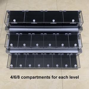 ผู้จัดจำหน่ายมืออาชีพ ตู้อะคริลิคระบายอากาศสำหรับลูกงูบอลไพธอนหรือตุ๊กแกโทเคย์ ชั้นวางเพาะพันธุ์สัตว์เลื้อยคลานแบบซ้อนได้ - Product Image 4