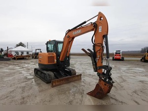 Precio barato EPA Motor Excavadora Usado Mini Excavadora sobre orugas Caso CX60C Mini Excavadora para la venta - Product Image 4