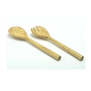 ชุดเครื่องใช้บนโต๊ะอาหารทำจากไม้ชุดเสิร์ฟสลัดทำจากไม้ - Product Image 1