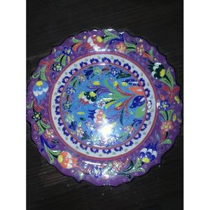 Plaque en relief en céramique de 25cm Design de plaque élégante pour la décoration intérieure - Product Image 3