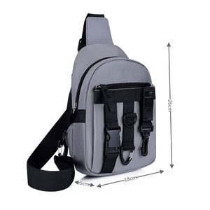 Custom Logo Fashion Waterproof Oxford Running Crossbody Chest <b>Bag</b> <b>for</b> Women and <b>Men</b> Casual Sport <b>Small</b> Sling Shoulder <b>Bag</b> - Product Image 4