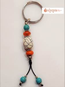 Porte-clés Anime personnalisé en gros Porte-clés en pierre Dzi avec motif numérique Porte-clés en métal, plastique et acrylique - Product Image 5