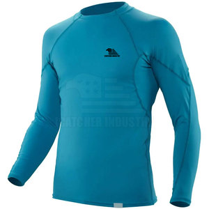 Personalizar el diseño de su propia ropa de entrenamiento Hombres Rash Guard Etiqueta privada Hombres Rash Guard - Product Image 2