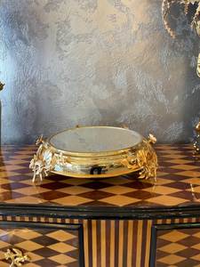 Luxury Design Brass Metal <b>Cake</b> <b>Stand</b> Party Decorative Metal <b>Cake</b> Server or <b>Cake</b> Display <b>Stand</b> - Product Image 3
