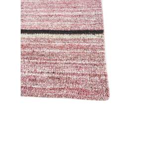 Alfombra de Lana y Viscosa Tejida a Mano con Rayas Grises y Negras para Uso Doméstico-Hwv-51054 - Product Image 4