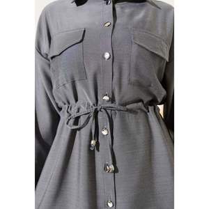 Ensemble 2 pièces avec double poche de poitrine boutonnée en métal Smoke - Product Image 2