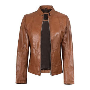 Dropshipping Veste vintage d'hiver en PU pour hommes 4XL Plus Size Fleece Zipper Washed Stand Collar Front Logo Breathable - Product Image 2