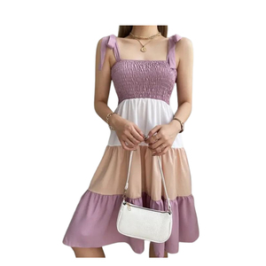 Tendencias Nuevas llegadas Vestido casual ecológico para mujeres y niñas Vestidos de verano lavables Hecho EN LA India - Product Image 3