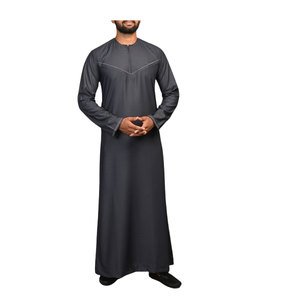 OEM personalizado hombres de alta calidad de tela tradicional musulmán vestido Casual Sudadera con capucha Jubba en varios tamaños precio bajo - Product Image 1