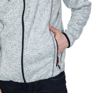 Sudadera con Capucha para Mejorar el Rendimiento en Invierno, 100% Algodón, con Cierre, Transpirable y Ecológica para Entrenamientos al Aire Libre e Interior - Product Image 3