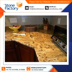 Venta al por mayor de fábrica, suministro de losa de granito de oro de Alaska para decoración de paredes a precio de mercado mayorista - Product Image 6