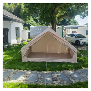 Tente de camping gonflable imperméable 210D, luxe, blanc cassé, portable, 300 x 210 x 200 cm - Product Image 1